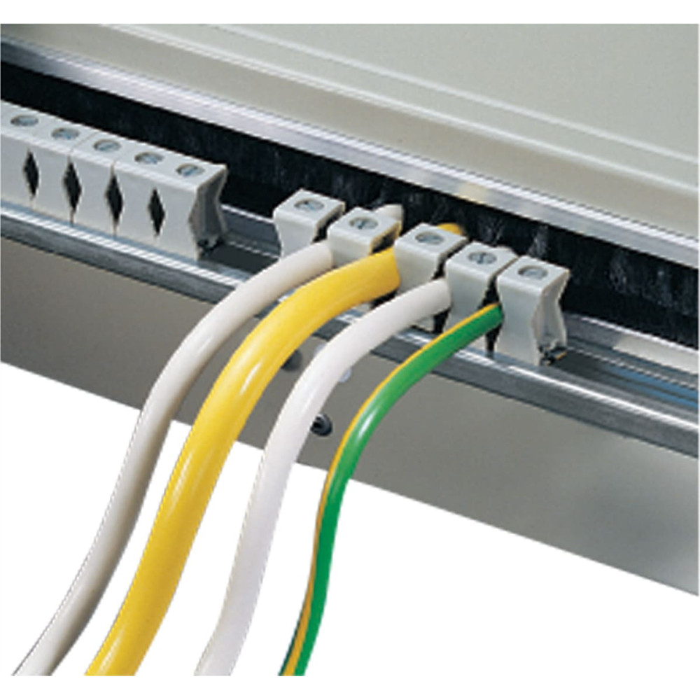 Schroff Clamps for Cable Support Rail