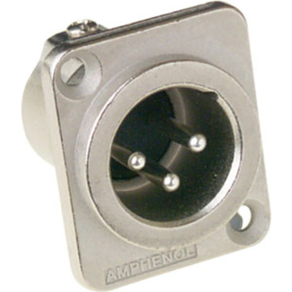 Amphenol XLR-3 AC CHASSIS MALE