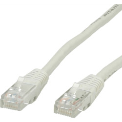 Secomp STANDARD UTP Patch Cord Cat.5e (Class D), beige, 1 m