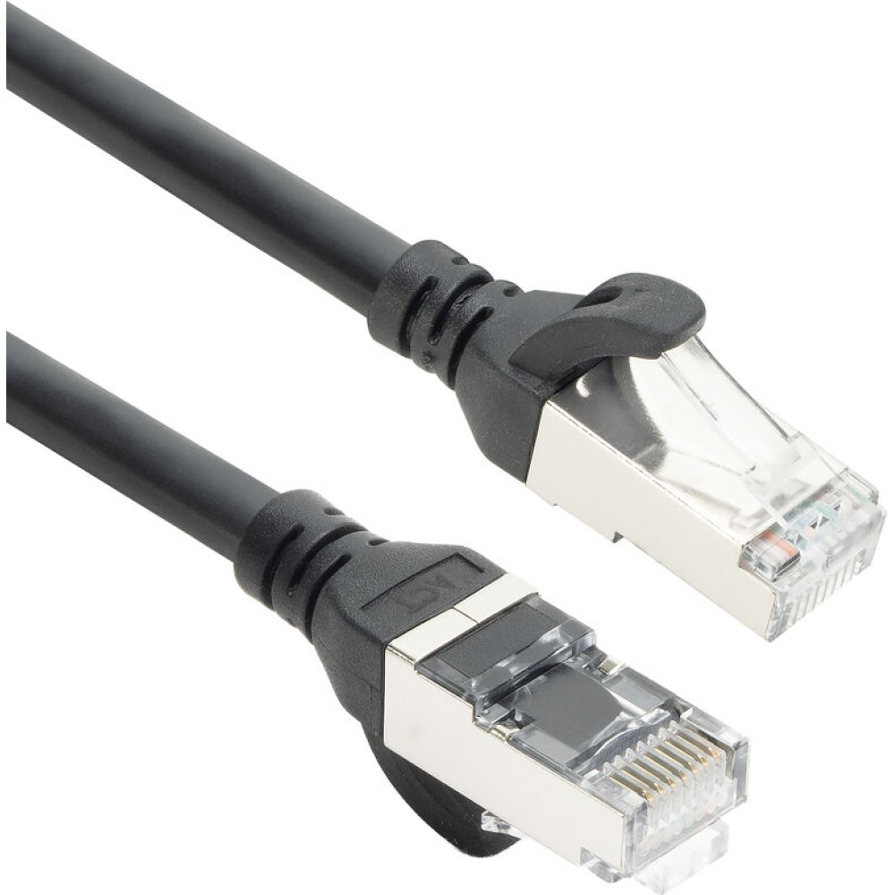 ACT CAT6A S/FTP TPE BK 7.00M