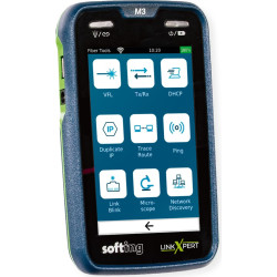 Softing It Networks SOFTING LinkXpert M3, 3-Medien-Multitool zum einfachen Testen von LAN-Netzwerken