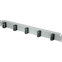 Schroff 19" front panel, horizontal cable routing