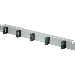 Schroff 19" front panel, horizontal cable routing