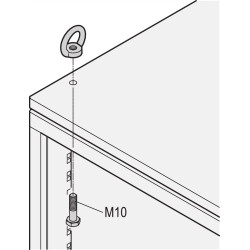 Schroff Eurorack Lifting Eye for Flush Top Cover