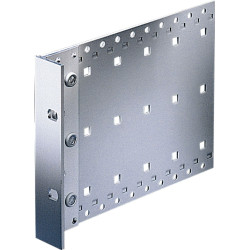 Schroff EuropacPRO Side Panel for Stainless Steel Gasket, Type H, Heavy, 3 U, 235 mm
