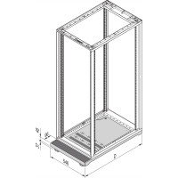 Schroff Novastar Mobile Plinth, 553W 500D