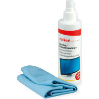 Roline TFT Cleaner with microfiber cloth, 250 ml
