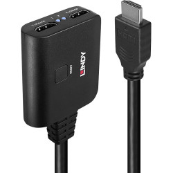 Lindy 2 Port HDMI 4K60 Splitter Cable