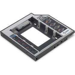Digitus SSD/HDD Installation Frame for CD/DVD/Blu-ray drive slot, SATA to SATA III, 12.7 mm installation height