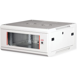 Roline 19" Wall Cabinet Basic Plus 4U, 600x600 BxT grey