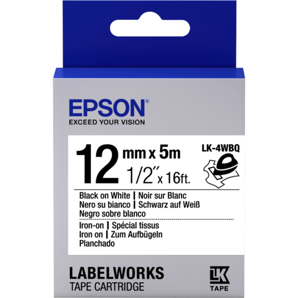 Epson LK-4WBQ label-making tape