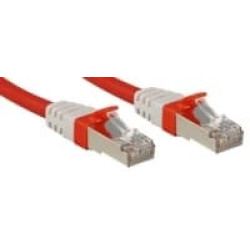 Lindy Patchkabel Cat6(A) SSTP / S/FTP PIMF rot 1.00m 10Gbit