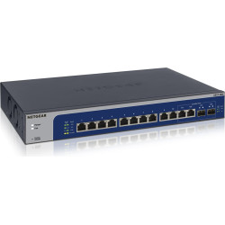 Netgear XS512EM Vadīts L2 10G Ethernet (100/1000/10000) 1U Zils, Pelēks