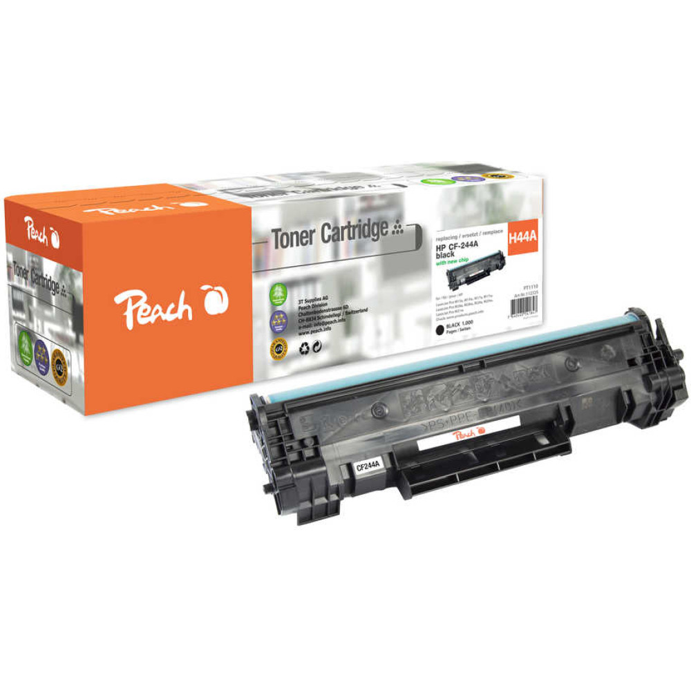 Peach 112325 tonera kārtridžs 1 pcs Saderība Melns