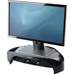Fellowes 8020801 monitora stiprinājums un statīvs 53,3 cm (21") Galds Melns