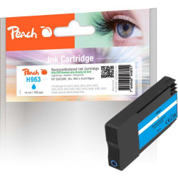 Peach 3JA23AE tintes kārtridžs 1 pcs Saderība Tirkīzzils