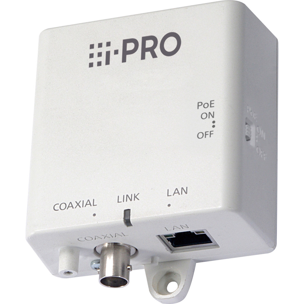 I-Pro WJ-PC200E Converter, Coaxial - LAN Converter