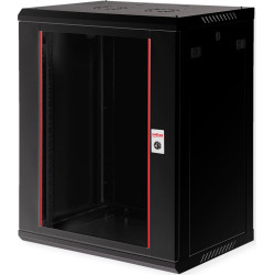 Roline 19" Wall Cabinet Basic Plus 15U, 600x450 BxT black