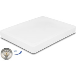 Delock WiFi 6 MIMO Antenna 2 x N jack 8 dBi directional pole mounting outdoor