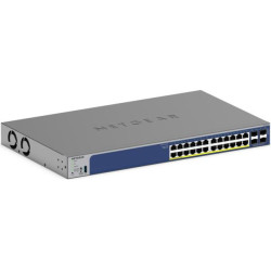 Netgear 28-Port PoE Gigabit/10G Stackable Smart Switch (GS728TXP)