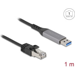 Delock USB LAN Cable USB Type-A to RJ45 Gigabit Ethernet 1 m
