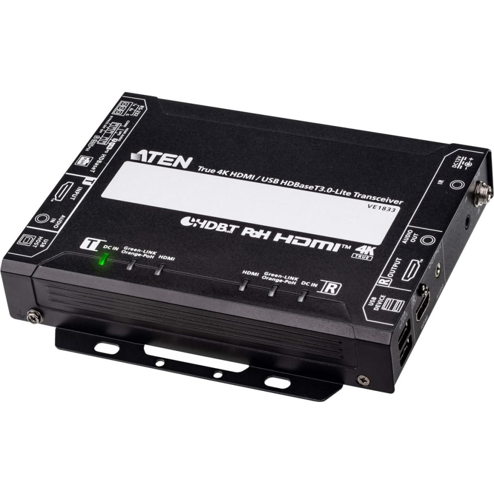 Aten VE1833 True 4K HDMI USB HDBaseT 3.0 Lite-Transceiver mit PoH