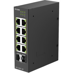 D-Link DIS-100G-10P 10-Port Switch PoE+ Industrial Gigabit 2x 2,5G SFP+
