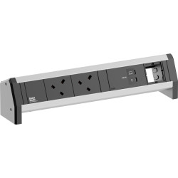 Bachmann DESK 2xUK 45&deg; 3.15A 1xUSB C/C, 1xCM