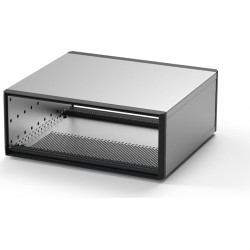 Schroff RatiopacPRO, Desktop Case, Retrofittable Shielding, Front Trim, 3 U, 63 HP, 315 mm