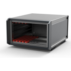 Schroff PropacPRO Complete Desktop Case, Unshielded, 3 U, 42 HP, 386 mm