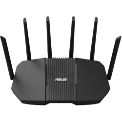 Asus RT-BE90U BE9400 AiMesh bezvadu rūteris 2.5 Gigabit Ethernet Trīs diapazoni (2,4 GHz / 5 GHz / 6 GHz) Melns