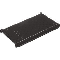 Conteg 19"-Fachboden ausziehbar, 435 x 250 mm, 25kg