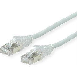 Secomp D&Auml;TWYLER Cat.6A (Class EA) S/FTP patch cable, CU 7702 flex LSOH, AMP v2, grey, 20 m
