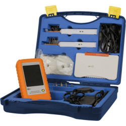 Metz Connect LWL-Reinigungskoffer mit Monitor