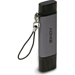 Lindy USB 3.2 Type C & A SD / Micro SD Card Reader