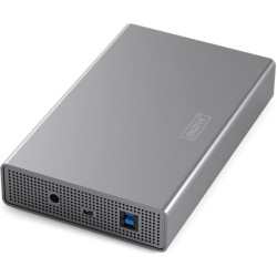 Digitus USB 3.0 hard disk enclosure, 3.5\", SATA, 16TB, aluminum