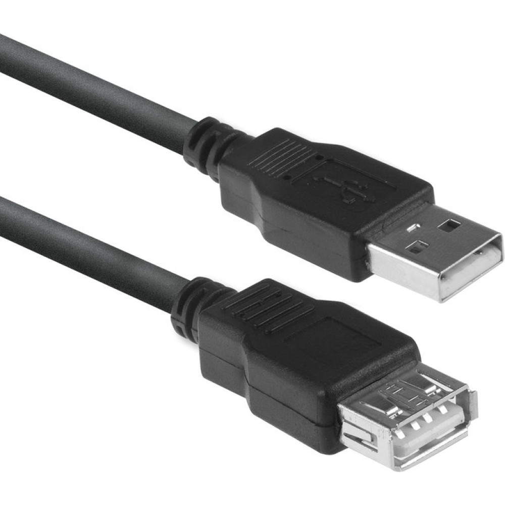 ACT USB 2.0 A MALE - USB 2.0 A FEMALE EXTENSION 3.0M