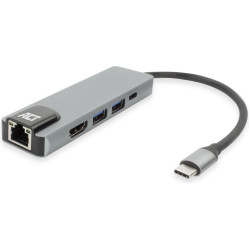 ACT USB-C HDMI/LAN/1XUSB-C/2XUSB-A