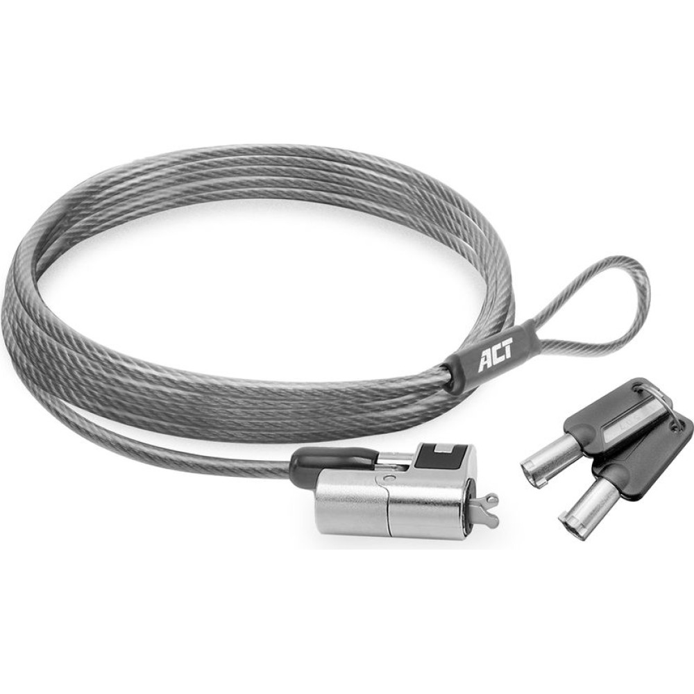 ACT WEDGE LAPTOP LOCK WITH 2 KEYS