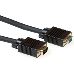 ACT VGA CABL MOLDED HD15M/F 15.00M