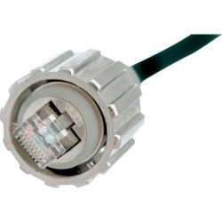 Conec RJ45 PLUG IP67 CAT6A GEMETALL