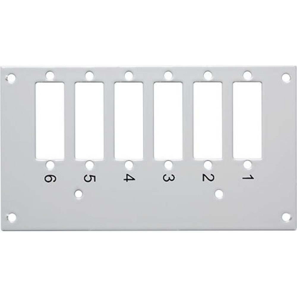 Intronics Oem MINI FIBER PANEL FRONT 6 PORT