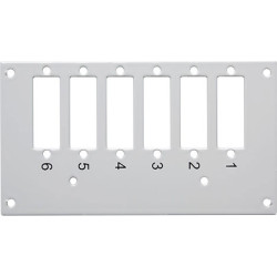 Intronics Oem MINI FIBER PANEL FRONT 6 PORT
