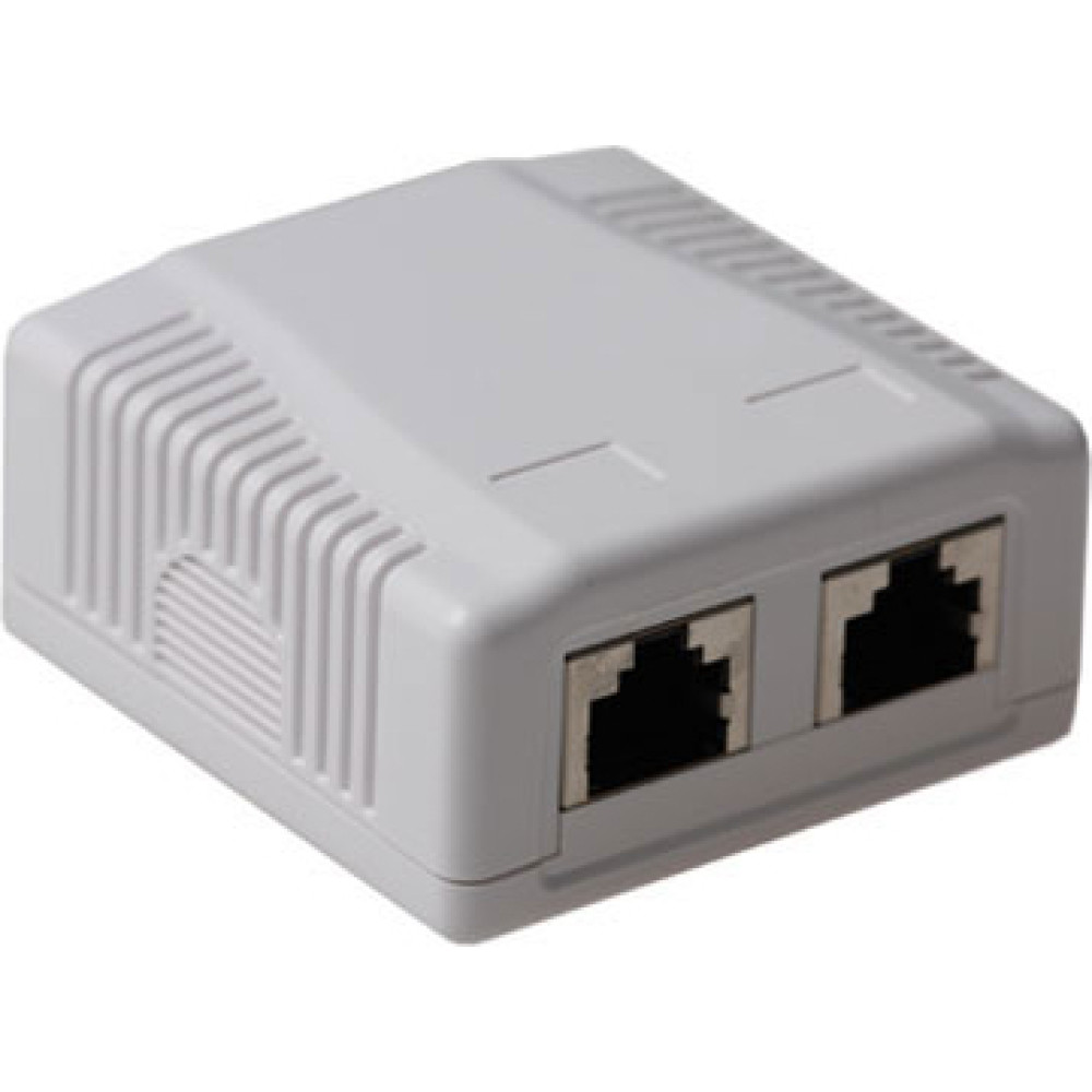 ACT WALL MOUNTBOX C6A 2P SHIELDED