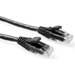 ACT CAT5E U/UTP COMPONENT BK 1.00M