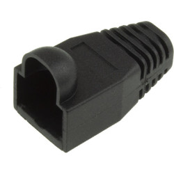 ACT CABLE BOOT RJ45 6.5MM BLACK