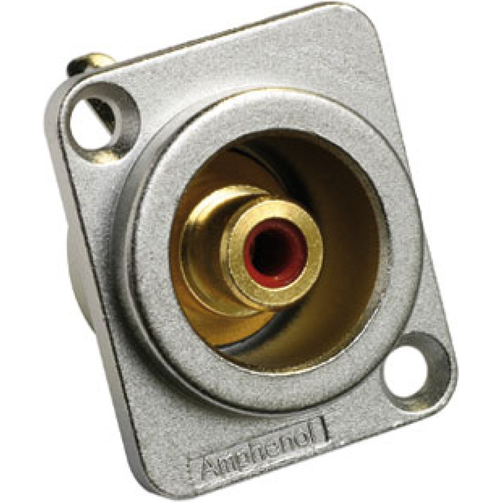 Amphenol RCA D-CHASSIS W/RED