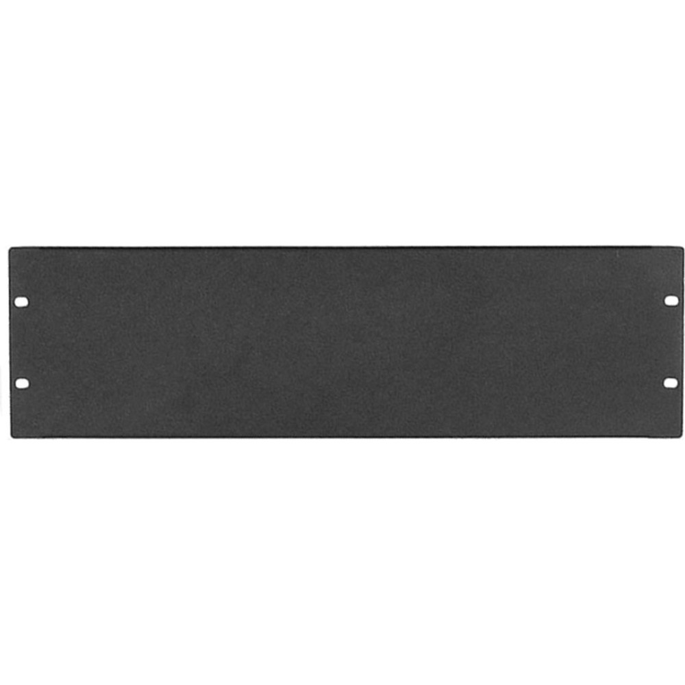 WP RACK  BLANK PANEL 3U BLACK RAL 9005