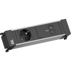 Bachmann POWER FRAME 1xCEE7/3, 1xUSB C/C 100W L=0.2m