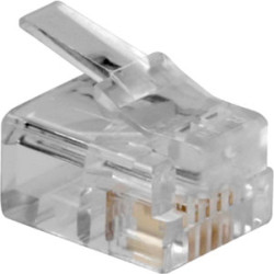 ACT RJ11 PLUS 6P4C SOLID ROUND CAB